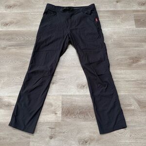 Ketl Mountain Apparel Shenanigan Pants Mens M 32" Belted Straight Leg Black